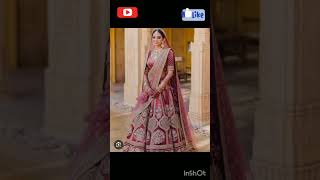 Bride lengha design in pink colour [upl. by Anirbaz944]