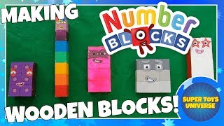 OMG We made wooden Numberblocks Figures 6  10 amp mystery figure [upl. by Aisad]