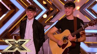 Irish Brothers team up for their own twist on Jimi Hendrix classic  The X Factor UK 2018 [upl. by Rosner]