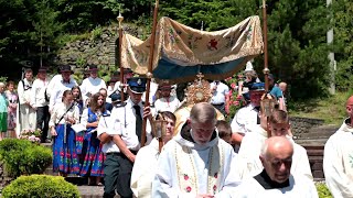 Uroczystość Matki Bożej z Góry Karmel na góralską nutę  Karmelici Bosi  Zakamień [upl. by Iht]