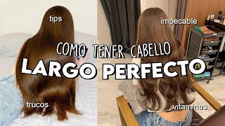 12 TIPS para  por fin  tener CABELLO LARGO [upl. by Aerdnad640]