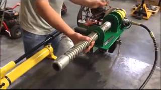 Hydraulic Bearing Puller  Toro  John Deere Greens amp Fairway Mowers [upl. by Marlene]