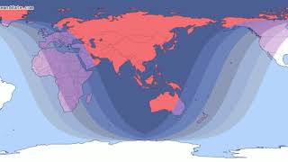 Total Lunar Eclipse Dec 31 2028  Jan 1 2029 [upl. by Sirrap]