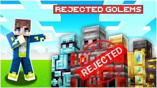 Rejected Golems 😱  Minecraft in Telugu  Maddy Telugu Gamer [upl. by Ertnod]