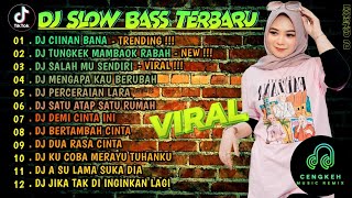 DJ SLOW FULL BASS TERBARU 2024 🌾DJ CIINAN BANA • DJ TUNGKEK MAMBAOK RABAH • VIRAL [upl. by Fem]