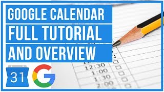 Google Calendar Full Tutorial From Start To Finish  How To Use Google Calendar [upl. by Lehman]