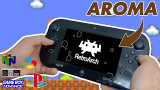 FINALLY RetroArch Setup on Wii U Aroma CFW [upl. by Abbe]