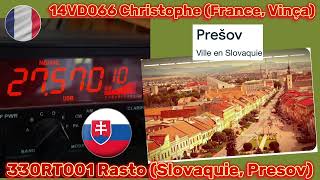 Slovaquie Presov 14VD066 Christophe amp 330RT001 Rasto [upl. by Dyson]