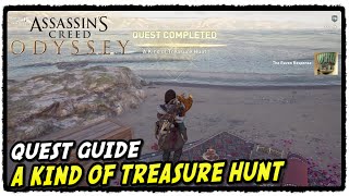 A Kind of Treasure Hunt Quest Guide in Assassins Creed Odyssey Kassandra DLC Crossover Story [upl. by Haletta]