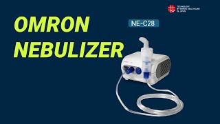 Unboxing Nebulizer Omron NeC28 [upl. by Arlon]