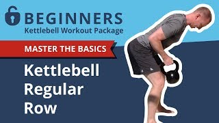 How to Perform the Kettlebell Row  Important Full Body Exercise [upl. by Dijam]