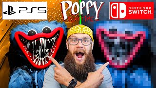 Testuje POPPY PLAYTIME Na quotPS5quot i quotNINTENDO SWITCHquot [upl. by Llenrub412]