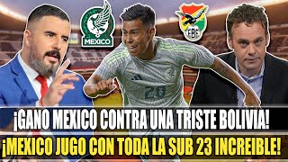 ¡QUE TRISTE PARTIDO MEXICO 10 BOLIVIA REACCIÓN MEXICANOS MENOSPRECIAN VICTORIA CONTRA BOLIVIA [upl. by Ennovaj]