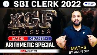 SBI CLERK 2022  KGF Classes Ratio amp Proporitons  Chapter  1  Live 1000 am  Arun Singh Rawat [upl. by Platus]