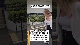 Ana Furtado comemora saída da globo com marido Boninho os 2 foram pro sbt [upl. by Eppesiug]