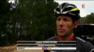 Cyclisme  Cycling  Contador  Armstrong  the duel starded 3 months before THE TOUR 2010 [upl. by Cutler]