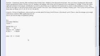 Hypothesis Testing One Sample TTest  TutorTeddycom [upl. by Hacker]