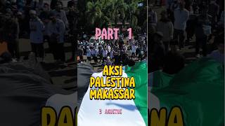 Nasyid Untuk mu palestina aksi Makassar drone makassar [upl. by Ryley695]