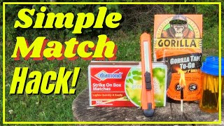 Simple Match Hack  EASY and CHEAP [upl. by Rye297]