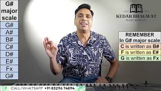 Major scales with correct spellings   Kedar Bhagwat  Music Theory [upl. by Allbee]