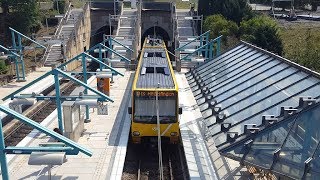 Straßenbahn amp von oben in PragsattelStuttgart [upl. by Davena]