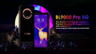 Blackview BL9000 Pro Official Introduction First Highestresolution Thermal Imaging 5G Rugged Phone [upl. by Enyalaj]