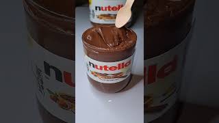 Nutella Chocolate Jar Dipping [upl. by Aisinoid]