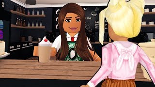 EVERYDAY ROUTINE AT AMBERRY COFFEE SHOP UPDATED☕  Roblox Roleplay [upl. by Neztnaj]