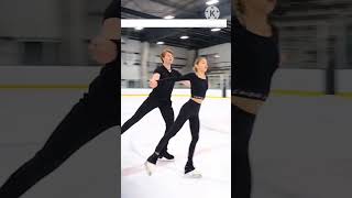 ice skating dance practice [upl. by Hajidak330]