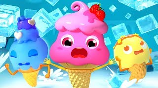 Los Helados Coloridos  Canción Infantil de Colores  Aprender Colores  BabyBus Español [upl. by Glaudia]