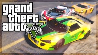 GTA 5 Online  LONG HAUL IN THE NEW ITALI GTB CUSTOM wThe Crew [upl. by Innis297]