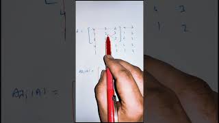 Short Trick to Find Adjoint Of a Matrix 3×3 uppalmathematics [upl. by Inele]