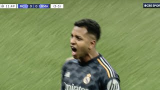 Rodrygo Goal vs Man City  Man City vs Real Madrid [upl. by Eissel]