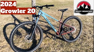 BEST HARDTAIL OF THE YEAR  First Look at the 2024 ROCKY MOUNTAIN GROWLER 20 [upl. by Hanahs303]