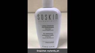 Soskin PreWhitening Exfoliating Lotion سوسكن لوشن السنفرة والتحضير للتفتيح [upl. by Durston]