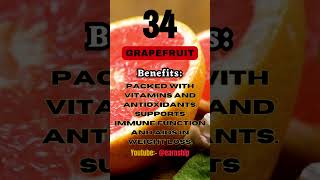 Health Benefits of eating grapefruit everyday on human body Facts about nutrition of grapefruit [upl. by Virginie]