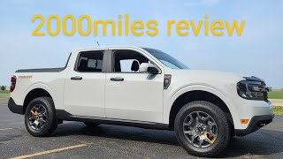 2000miles review on my 23 ford maverick tremor xlt great or bad [upl. by Turpin249]