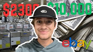 How I Will Make 7000 Selling Restaurant Equipment on eBay [upl. by Sinnylg]