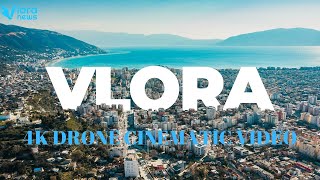 Vlorë Moj Lungomare Drone 4K Cinematic Video [upl. by Sadonia]