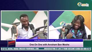 One on one with Avraham Ben Moshe on Adwuma Adwuma with Felicia Osei [upl. by Lessig]