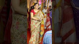 Sumona Chakravarti Celebrate Sindoor Khela amp Dussehra durgapuja [upl. by Oiratno]