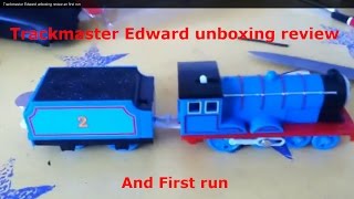 Trackmaster Edward unboxing review and first run [upl. by Nert]