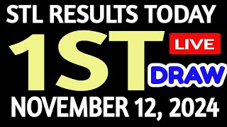 Stl results today 1st DRAW November 12 2024 stl batangas quezon [upl. by Vilma]