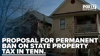 Plan for permanent ban on a state property tax in Tennessee receives mixed reviews [upl. by Anawek972]