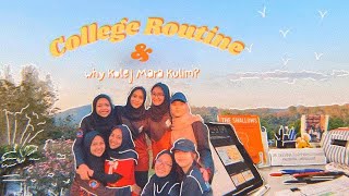 my daily college routine 🧘🏻‍♀️📚🏃🏻‍♀️ amp why kolej mara kulim ytp mara scholarship [upl. by Andert]