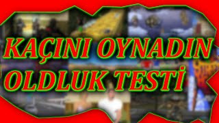 KAÇ TANESİNİ OYNADIN  Eski Oyunlar [upl. by Rubbico]