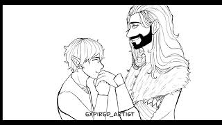 Thilbo Bagginshield For Dancing And the Dreaming Animatic  The Hobbit X httyd [upl. by Macur]