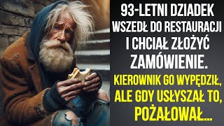 Kierownik nie wpuścił 93latka do restauracji Gdy dowiedział się kim był pożałował [upl. by Johnathon371]