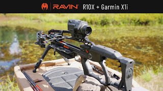 Garmin Precision at 100 Yards  Ravin® Xero® X1i Crossbow Scope [upl. by Abert]