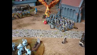 Kings of War  Morts Vivants vs Basiléens 2000 pts Butin FR  ENG [upl. by Demahom]